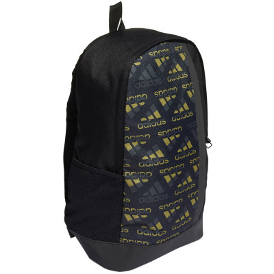 Plecak adidas Essentials Linear Graphic Backpack czarny HH7058