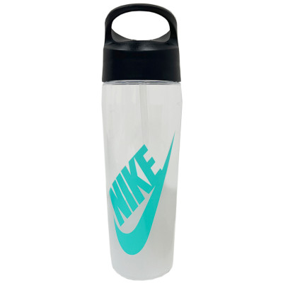 Bidon Nike Hypercharge Straw 700 ml przezroczysto-miętowo-biały N000003416824