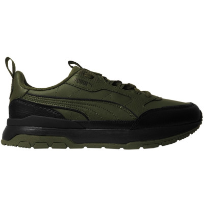 Buty męskie Puma R78 Trek Lth Forest zielono-czarne 383202 03