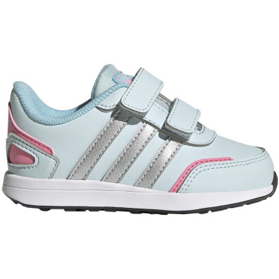 Buty dla dzieci adidas VS Switch 3 Lifestyle błękitno-srebrne GW6606