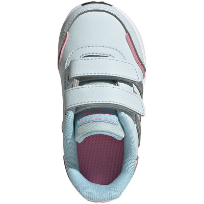 Buty dla dzieci adidas VS Switch 3 Lifestyle błękitno-srebrne GW6606