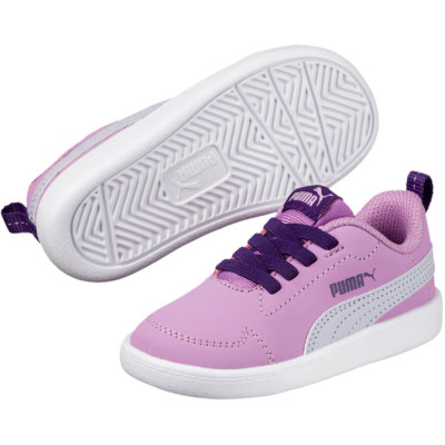 Buty dla dzieci Puma Courtflex PS różowe 362650 08