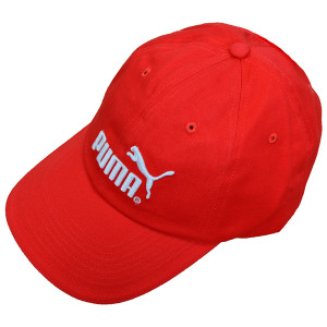 CZAPKA Z DASZKIEM PUMA ESSENTIAL CAP czerwona /832400 15