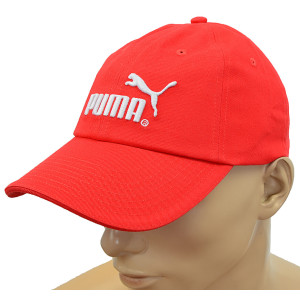 CZAPKA Z DASZKIEM PUMA ESSENTIAL CAP czerwona /832400 15