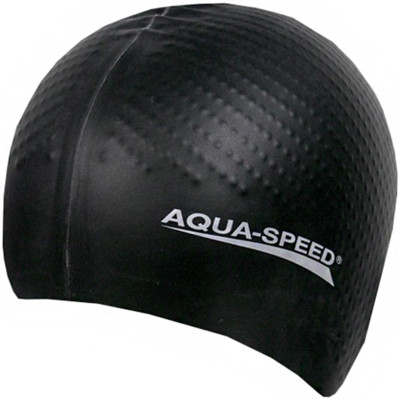 Czepek Aqua-speed Bio Massage czarny 07 118