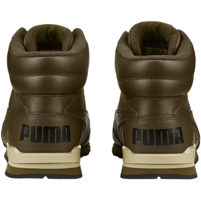 Buty męskie Puma ST Runner v3 Mid oliwkowe 387638 03