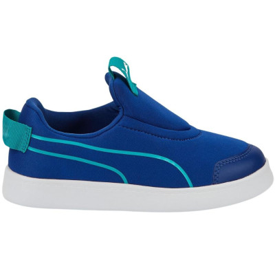 Buty dla dzieci Puma Courtflex v2 Slip On PS niebieskie 374858 11