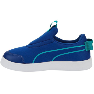 Buty dla dzieci Puma Courtflex v2 Slip On PS niebieskie 374858 11