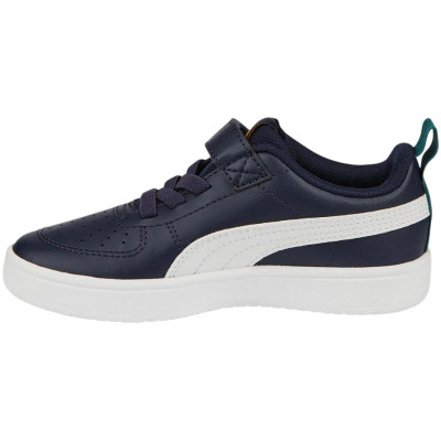 Buty dla dzieci Puma Rickie AC PS granatowo-białe 385836 07