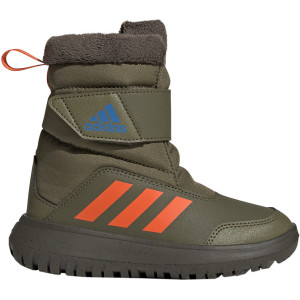 Buty dla dzieci adidas Winterplay zielone GZ6797