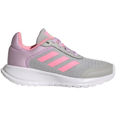 Buty dla dzieci adidas Tensaur Run 2.0 K szaro-różowe GZ6687