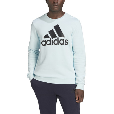 Bluza męska adidas Essentials Big Logo błękitna HL2300