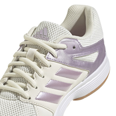 Buty damskie adidas Speedcourt beżowo-fioletowe GX3766